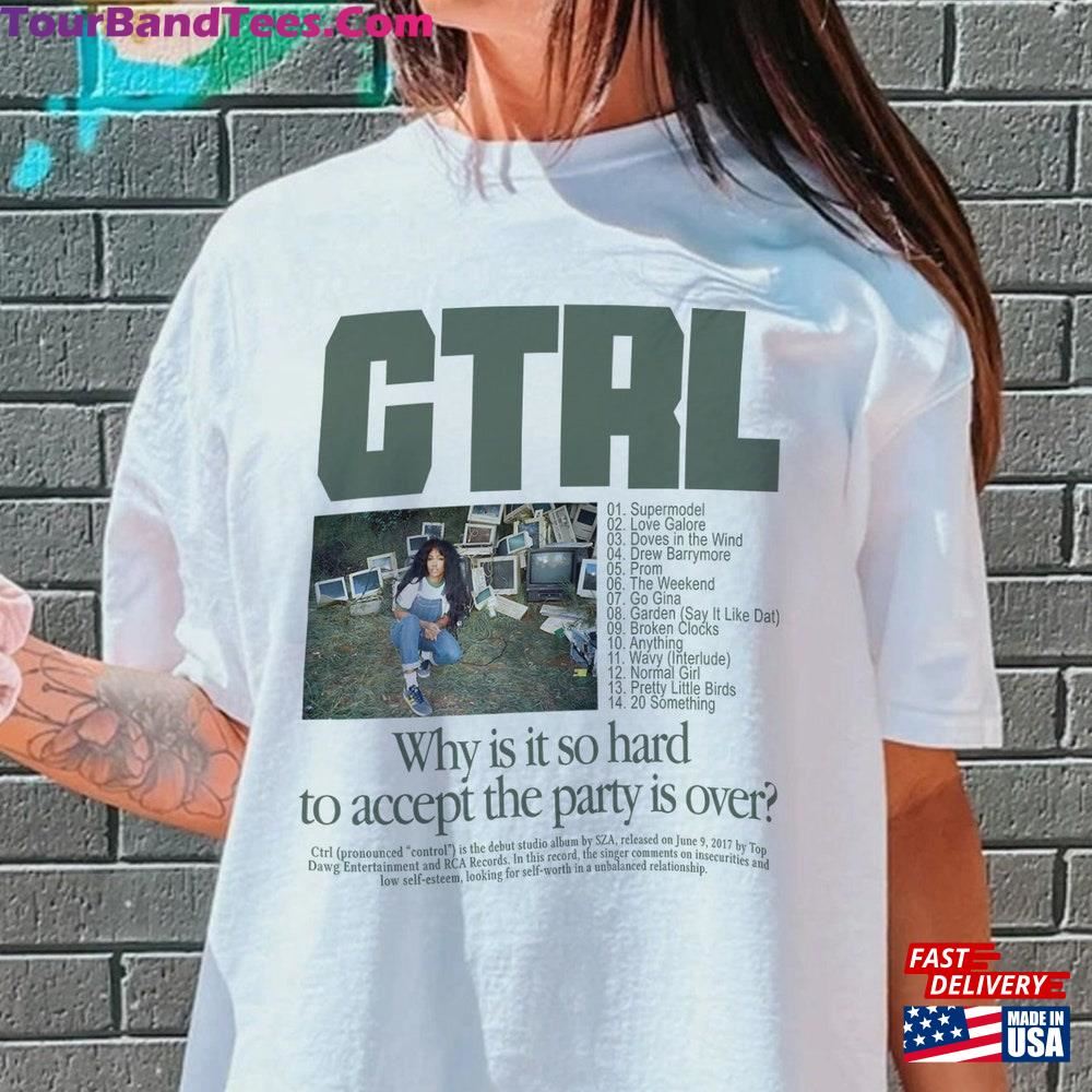 Vintage Album Ctrl T-Shirt S Z A Shirt Tour Hoodie Classic 29Uf117739 – Utopia Fashion