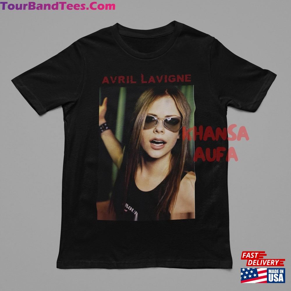 Vintage Avril Lavigne Shirt Rock Music Tee Band Merchandise Unisex T-Shirt 29Uf096661 – Utopia Fashion