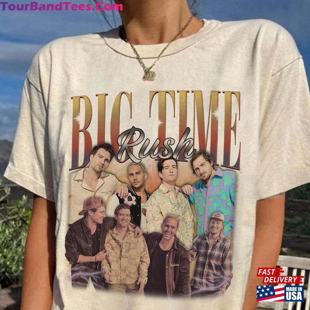 Vintage Big Time Rush Shirt Band T-Shirt Graphic Tee Hoodie 29Uf092711 – Utopia Fashion