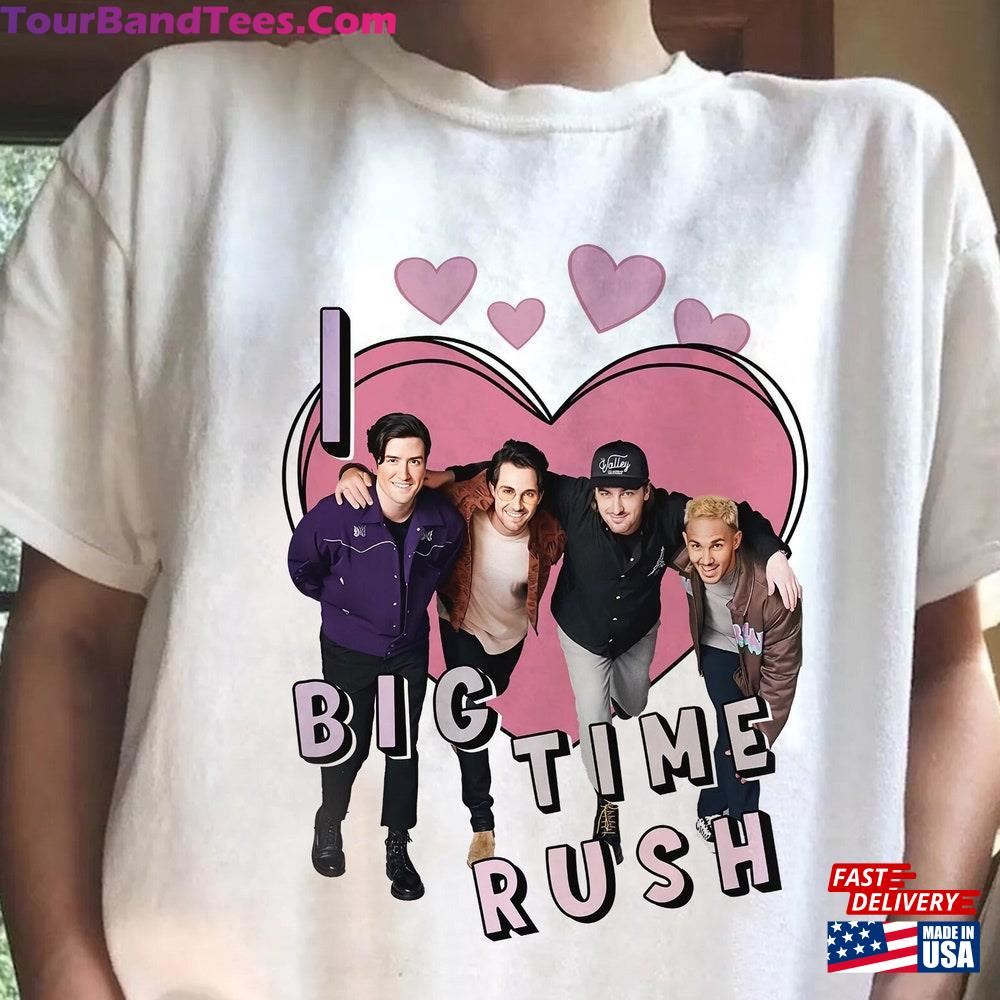 Vintage Big Time Rush Shirt Band T-Shirt Graphic Tee Sweatshirt 29Uf092533 – Utopia Fashion