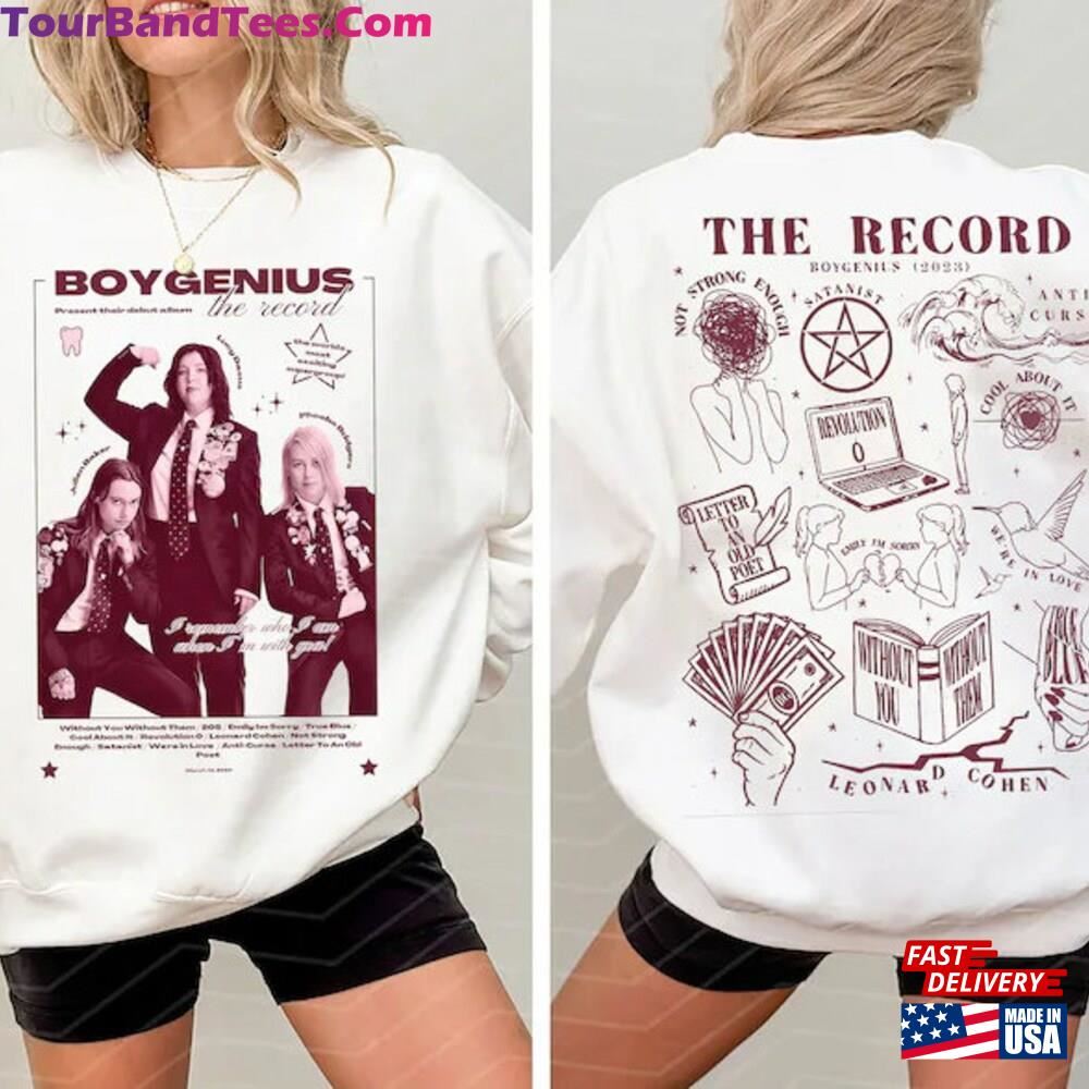 Vintage Boy Genius Merch Band Tour Shirt In Die Rock Music Classic Sweatshirt 29Uf115610 – Utopia Fashion