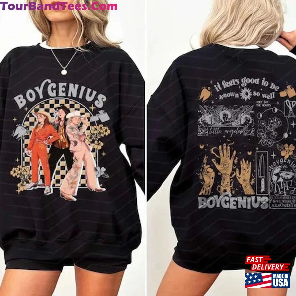 Vintage Boy Genius Merch Band Tour Shirt In Die Rock Music Sweatshirt Hoodie 29Uf106013 – Utopia Fashion