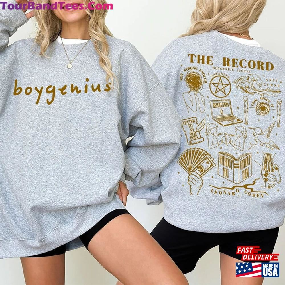 Vintage Boygenius Merch Tour Shirt Indie Rock Music Hoodie Unisex 29Uf097730 – Utopia Fashion