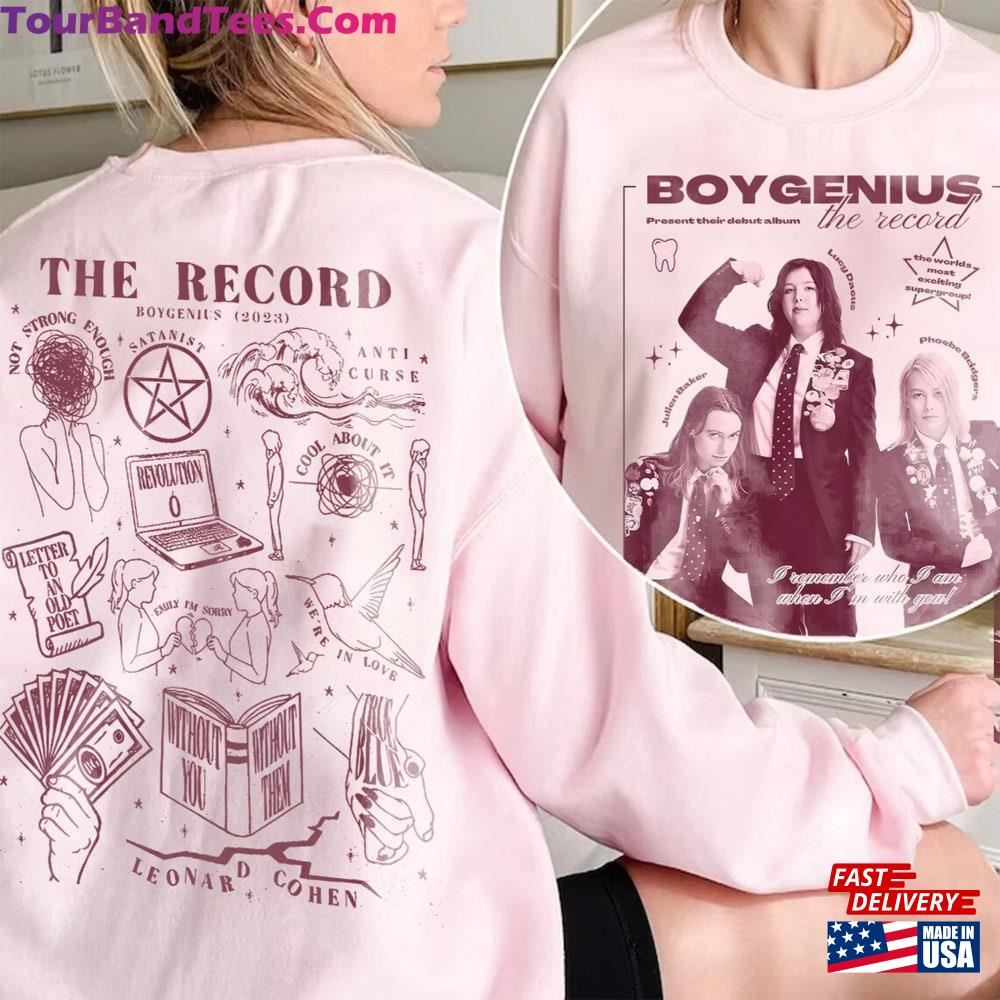 Vintage Boygenius Sweatshirt Band Tour Shirt Indie Rock Music T-Shirt Unisex 29Uf093209 – Utopia Fashion