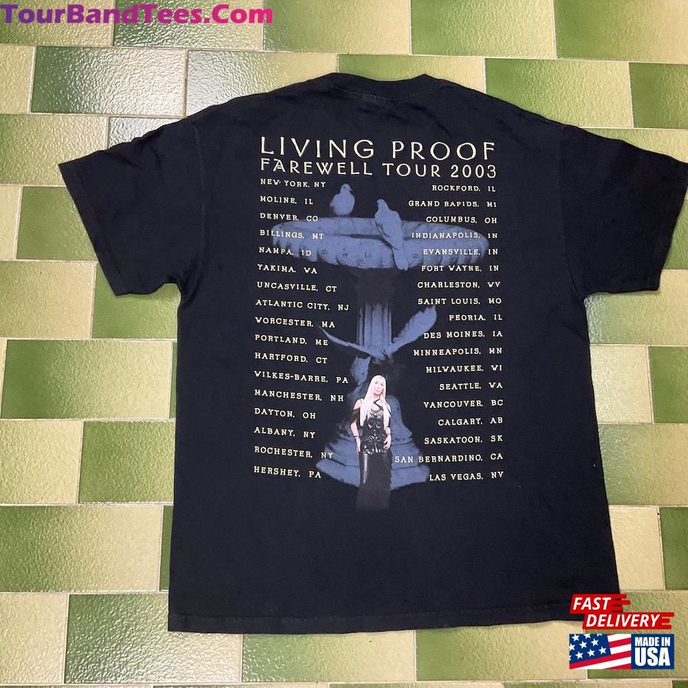 Vintage Cher Living Proof Farewell Tour T-Shirt Unisex 29Uf117566 – Utopia Fashion