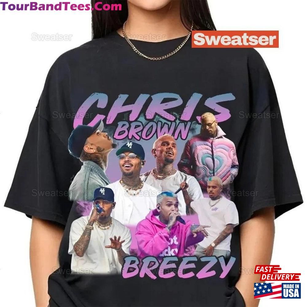 Vintage Chris Brown Shirt Tour Hoodie Sweatshirt 29Uf092879 – Utopia Fashion