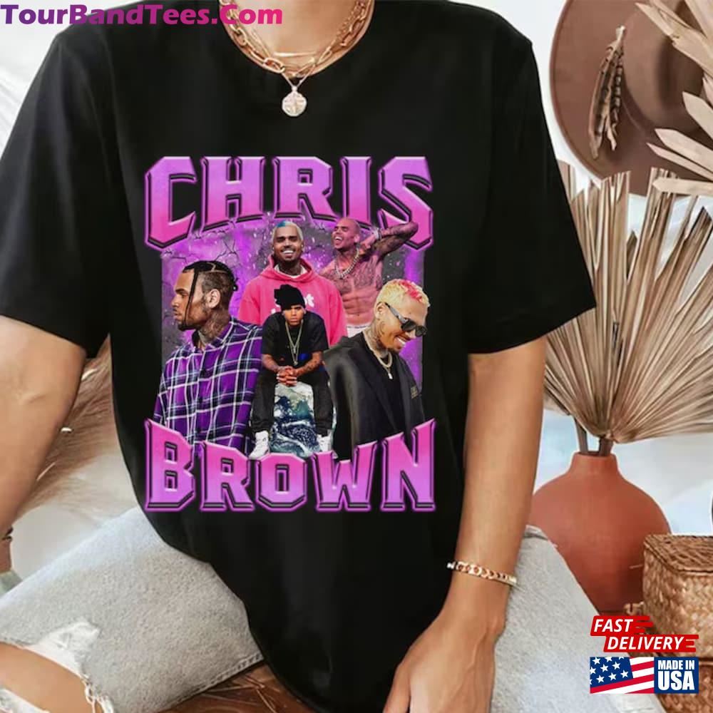 Vintage Chris Brown T-Shirt Tee Bootleg Hip Hop Shirt Hoodie 29Uf092282 – Utopia Fashion