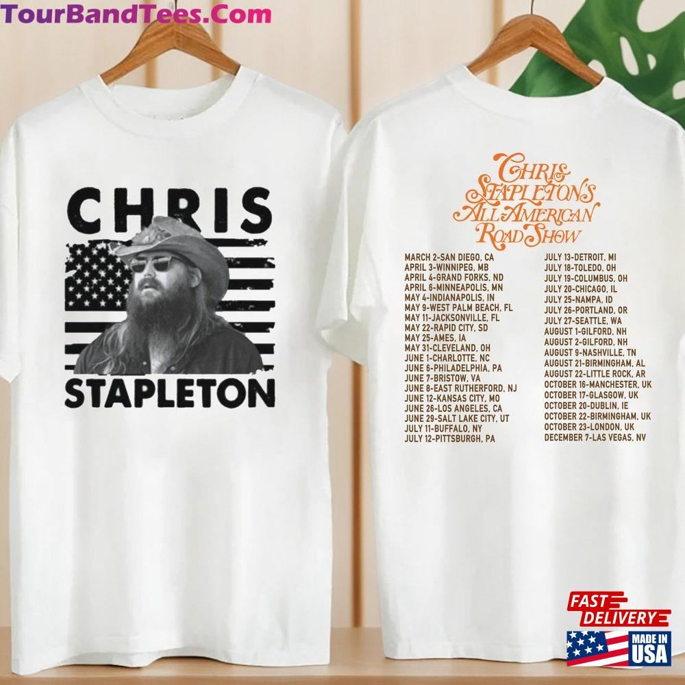 Vintage Chris Stapleton All American Road Show Tour Shirt Country Music Fan Gift Unisex T-Shirt 29Uf112518 – Utopia Fashion