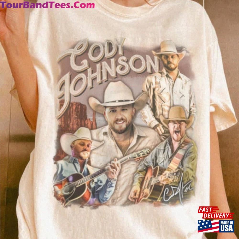 Vintage Cody Johnson Shirt The Leather Tour New Album Merch Classic Hoodie 29Uf115574 – Utopia Fashion