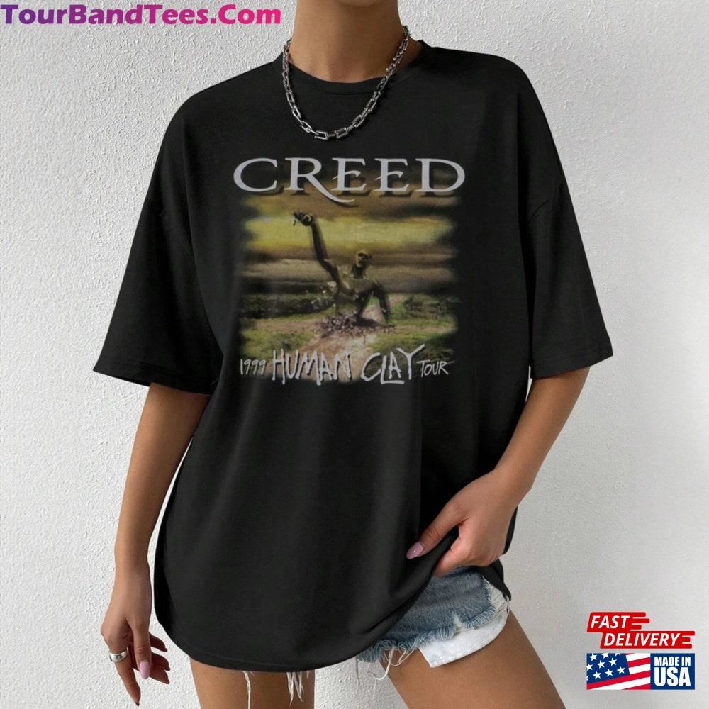 Vintage Creed Band Human Clay Tour Tshirt Fan Shirt Unisex 90S T-Shirt Classic 29Uf115644 – Utopia Fashion