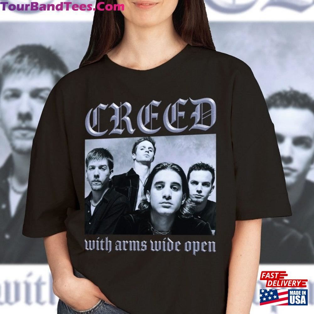 Vintage Creed Band Shirt Tour Graphic Sweatshirt Classic Hoodie 29Uf096468 – Utopia Fashion