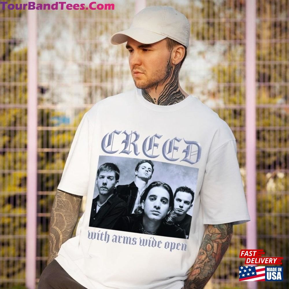 Vintage Creed Band Shirt Tour Graphic Sweatshirt Classic Hoodie 29Uf096468 – Utopia Fashion