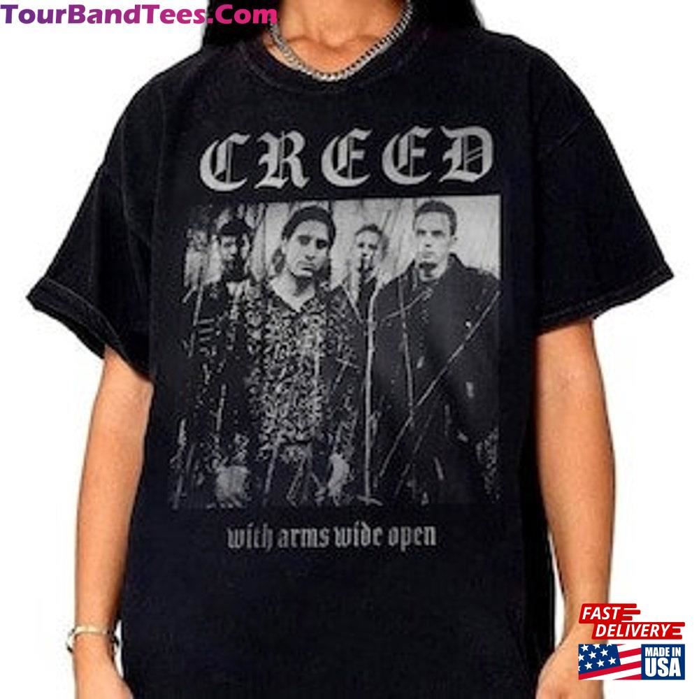 Vintage Creed Band Shirt Tour Graphic Sweatshirt Classic Unisex 29Uf102250 – Utopia Fashion