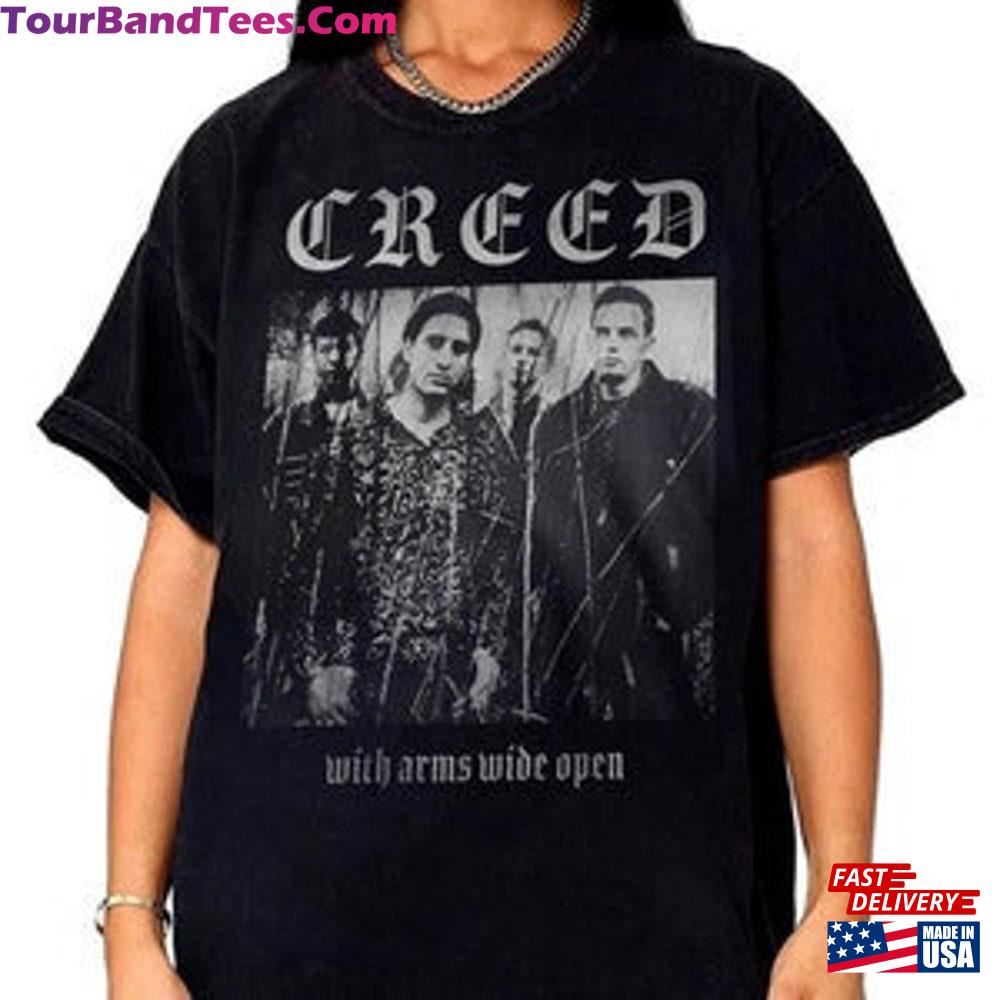 Vintage Creed Band Shirt Tour Graphic Sweatshirt T-Shirt Unisex 29Uf093160 – Utopia Fashion