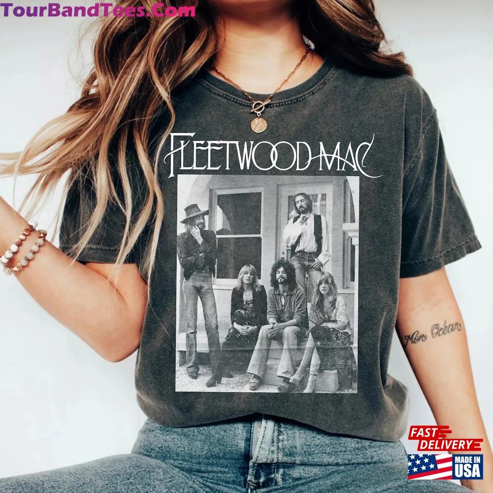 Vintage Fleetwood Mac Band Shirt Stevie Nicks Live In Concert Music Tour Sweatshirt Classic 29Uf116653 – Utopia Fashion