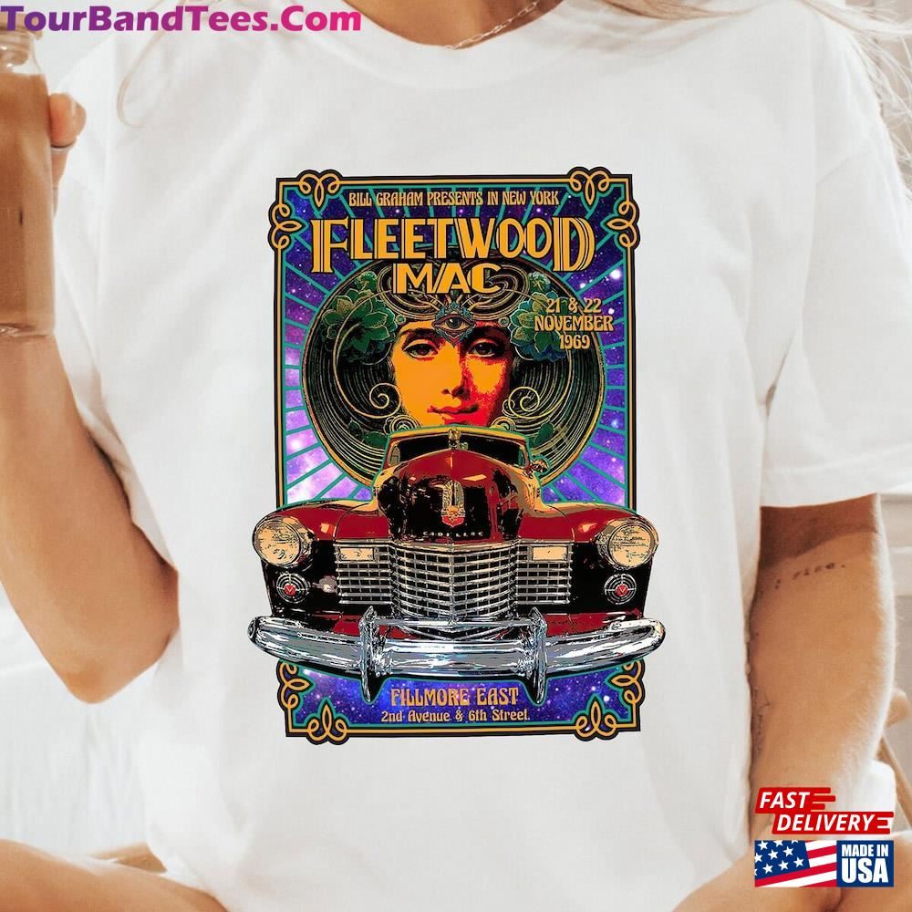 Vintage Fleetwood Mac Shirt Hippie Rock Band Concert Unisex T-Shirt 29Uf116074 – Utopia Fashion