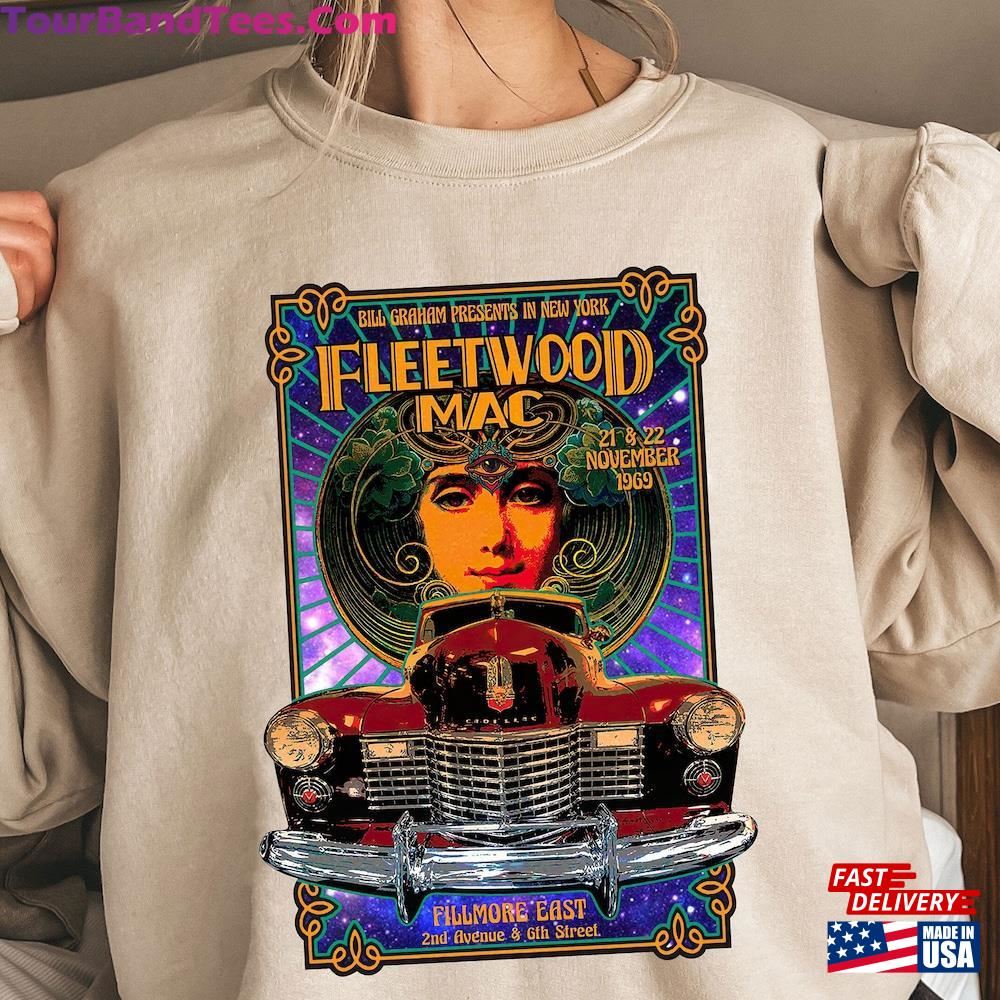 Vintage Fleetwood Mac Shirt Hippie Rock Band Concert Unisex T-Shirt 29Uf116074 – Utopia Fashion