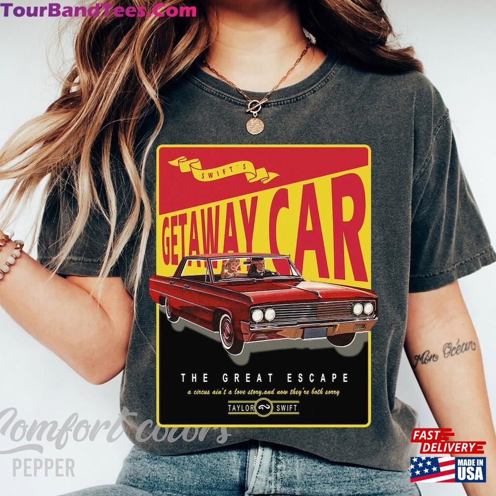 Vintage Getaway Car Shirt Youth Reputation Merch Swiftie For Kid Sweatshirt Hoodie 29Uf116833 – Utopia Fashion