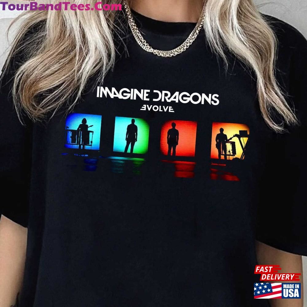 Vintage Imagine Dragons Evolve Shirt T-Shirt Tour Merch Sweatshirt Hoodie 29Uf106830 – Utopia Fashion