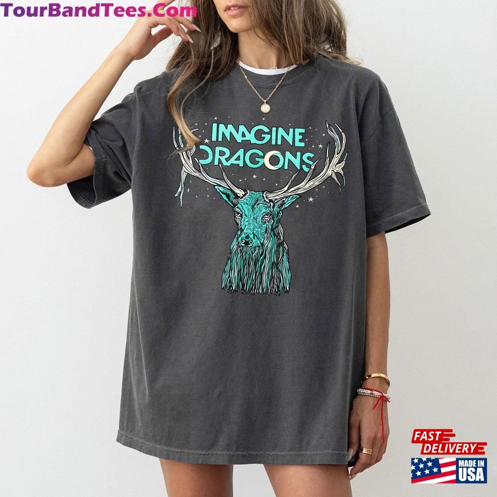 Vintage Imagine Dragons Night Vision Shirt Deer Art T-Shirt Tour Merch Unisex Classic 29Uf117738 – Utopia Fashion