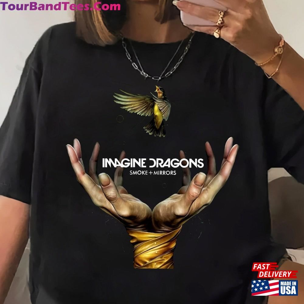 Vintage Imagine Dragons Smoke And Mirrors Shirt T-Shirt Tour Merch Classic 29Uf112936 – Utopia Fashion