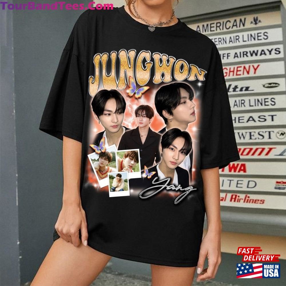 Vintage Jungwon T-Shirt Enhypen Fate Plus World Tour Shirt En Hoodie Unisex 29Uf117194 – Utopia Fashion