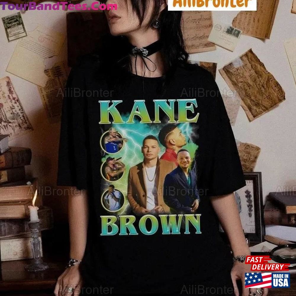 Vintage Kane Brown Shirt Country Music In The Air Tour Classic Unisex 29Uf102040 – Utopia Fashion