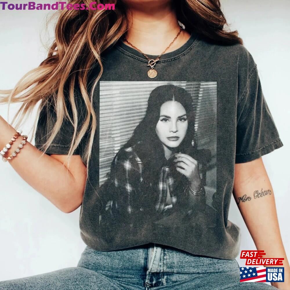 Vintage Lana Del Rey Shirt Retro 90S Concert Tour T-Shirt Unisex 29Uf117581 – Utopia Fashion