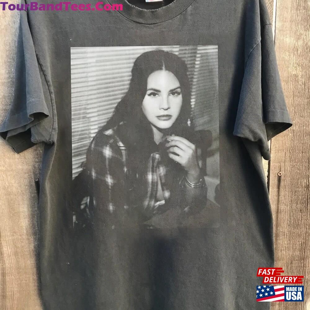 Vintage Lana Del Rey Shirt Retro 90S Concert Tour T-Shirt Unisex 29Uf117581 – Utopia Fashion