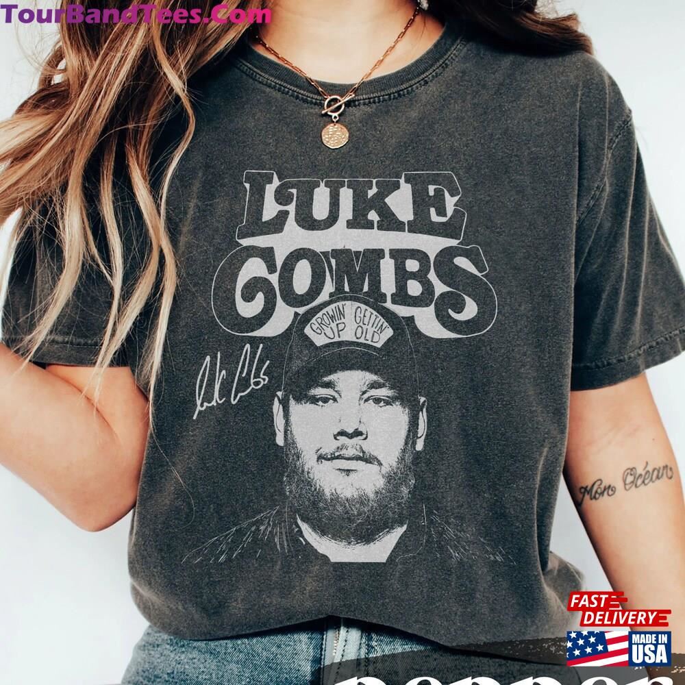 Vintage Luke Combs Shirt World Tour Cowboy Sweatshirt Classic 29Uf096544 – Utopia Fashion