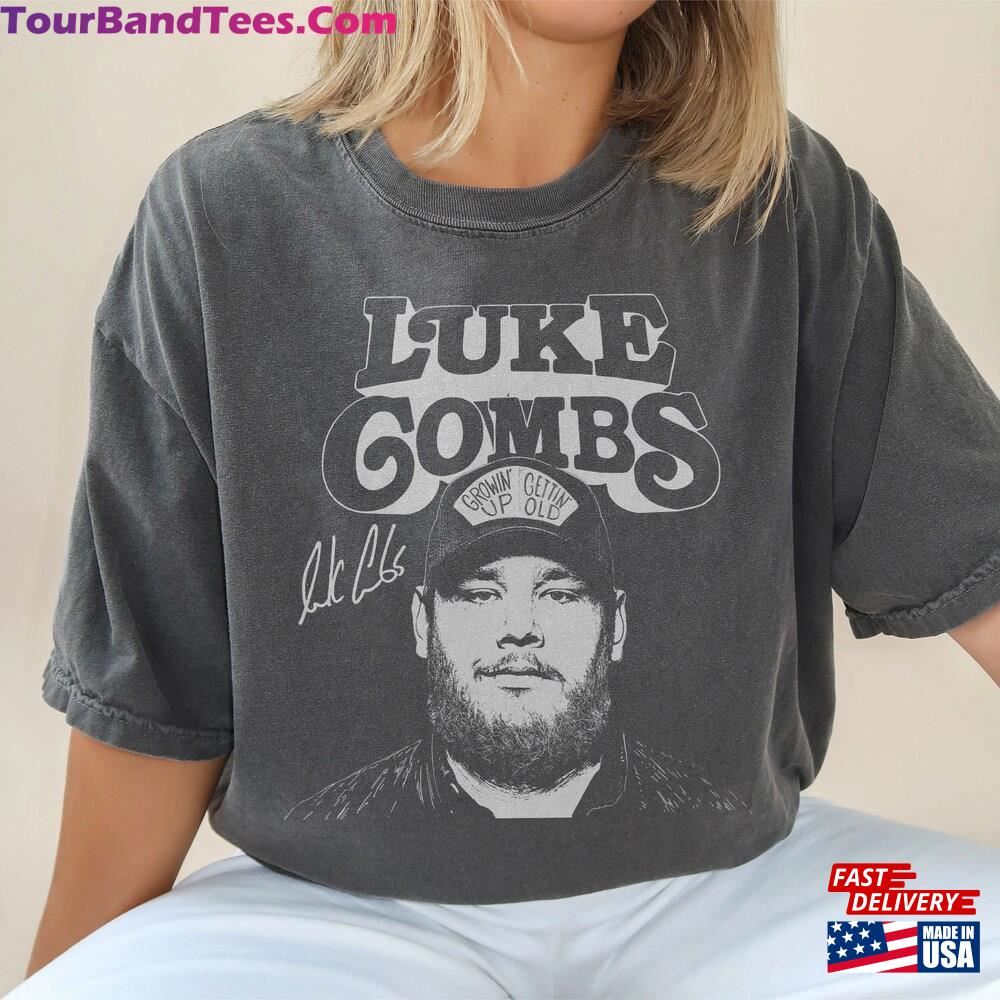 Vintage Luke Combs Shirt World Tour Cowboy Sweatshirt Classic 29Uf096544 – Utopia Fashion