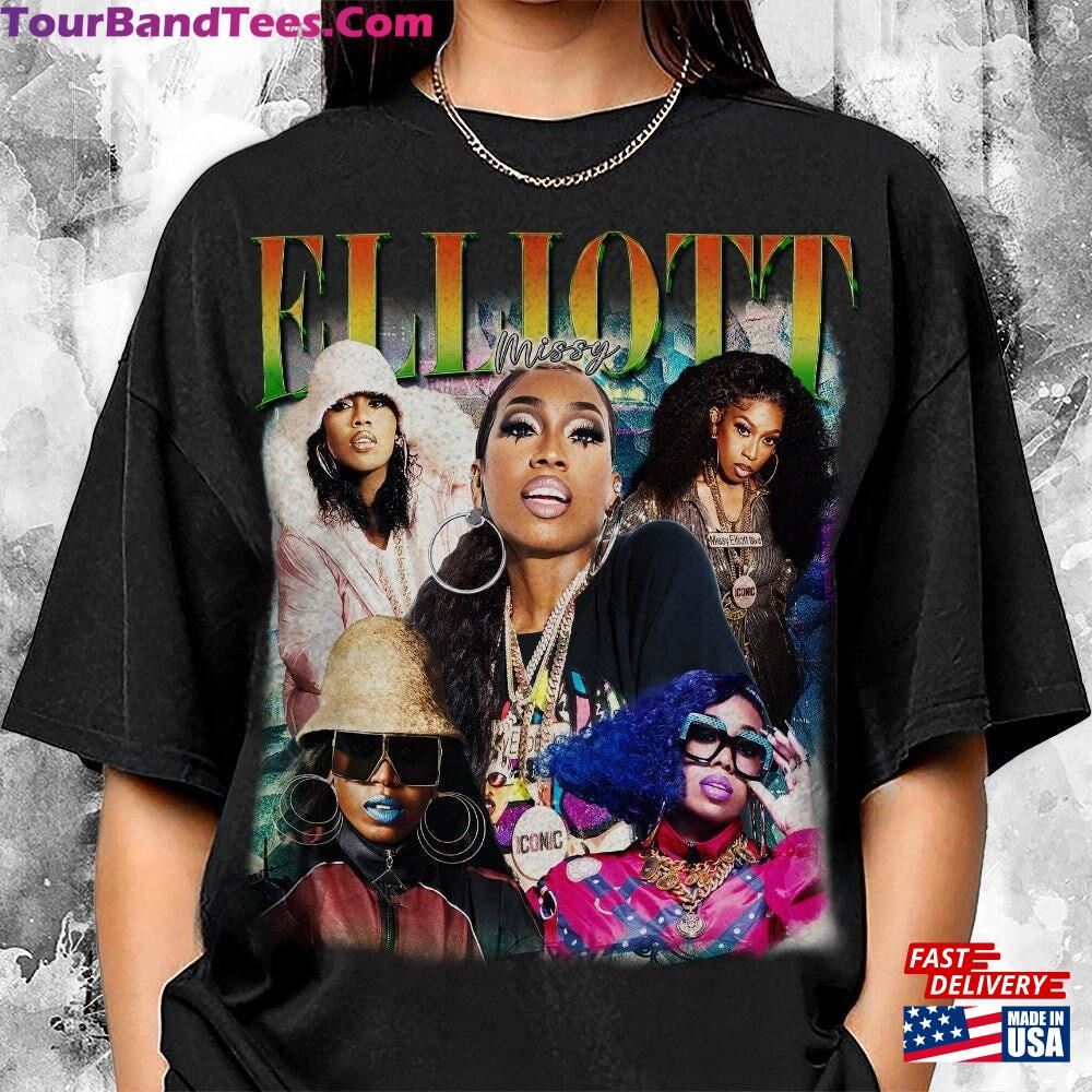 Vintage Missy Elliott 90S Shirt Bootleg Rapper S Gift For Man And Woman Unisex Sweatshirt 29Uf112778 – Utopia Fashion