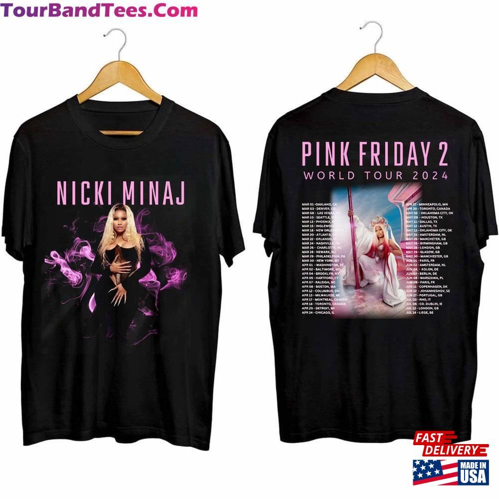 Vintage Ni Cki Minaj T-Shirt Pink Friday Nicki Tour Classic 29Uf111846 – Utopia Fashion