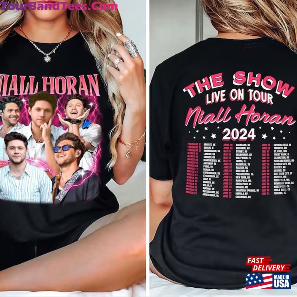 Vintage Niall Horan Shirt Bootleg Tour Unisex Hoodie 29Uf117638 – Utopia Fashion