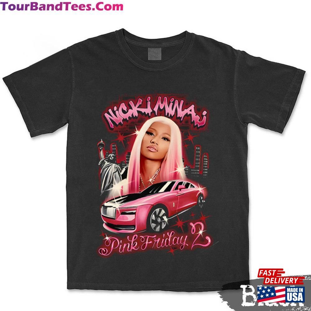 Vintage Nic Ki Minaj World Tour T-Shirt Rapper Pink Friday Gift Fan Sweatshirt 29Uf096637 – Utopia Fashion