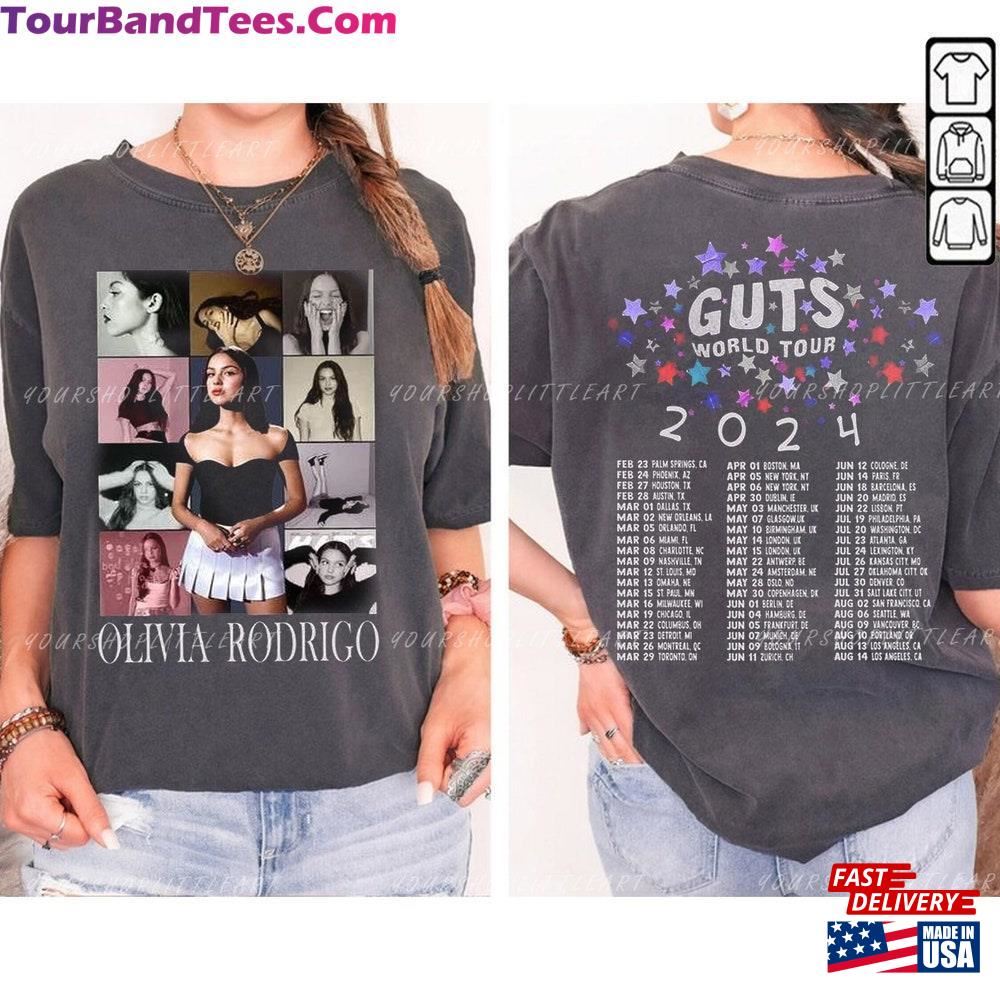 Vintage Oliviarodrigo Album Merch Olivia Guts Tour Sweatshirt Hoodie T-Shirt 29Uf092578 – Utopia Fashion