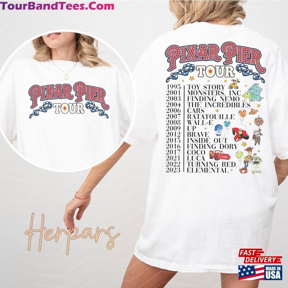 Vintage Pixar Pier Tour Characters Shirt Fest Matching Tee Meet Me At Classic Unisex 29Uf106070 – Utopia Fashion