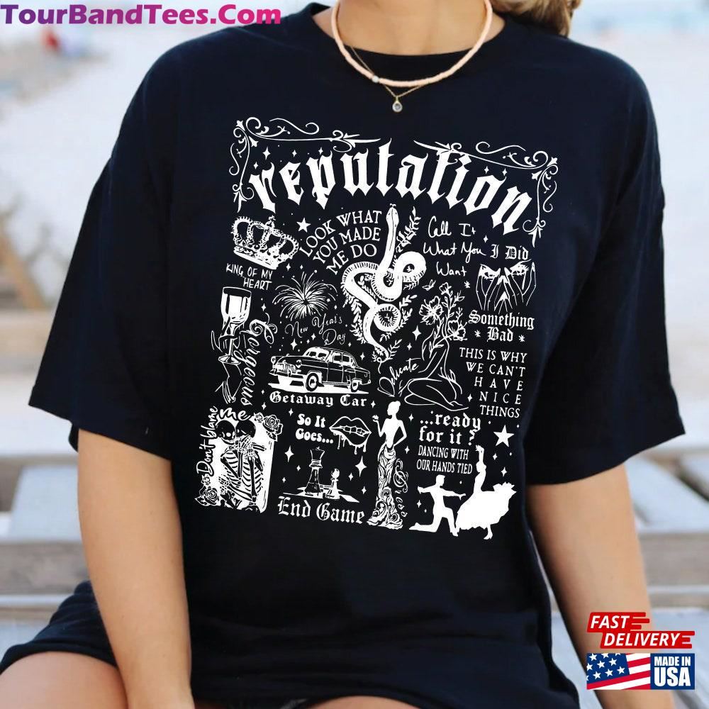 Vintage Reputation Magic Snake Tee Shirt Album Hoodie Unisex 29Uf117084 – Utopia Fashion