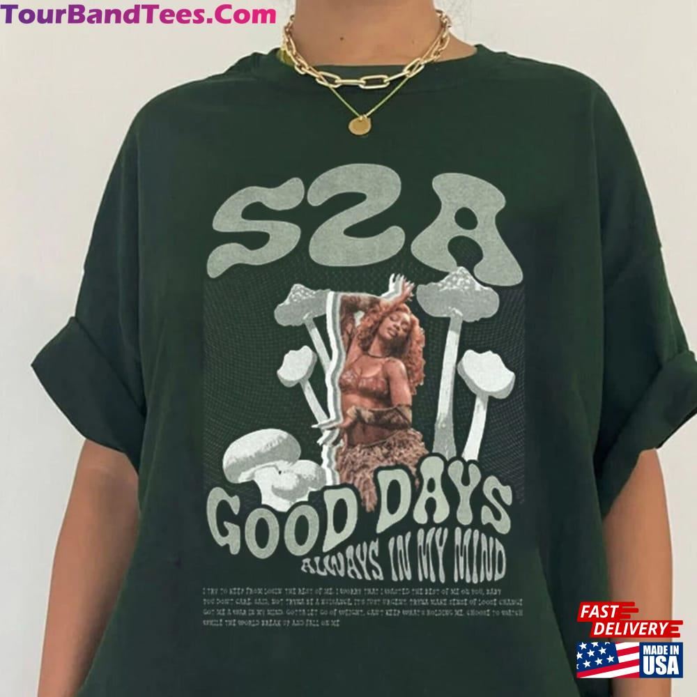 Vintage S Z A Shirt Good Days Unisex T-Shirt Tour Sweatshirt Hoodie 29Uf092884 – Utopia Fashion