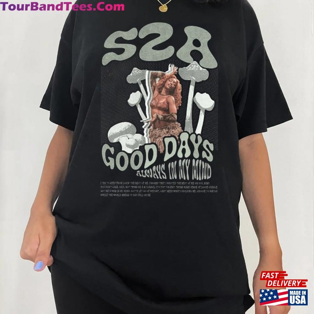 Vintage S Z A Shirt Good Days Unisex T-Shirt Tour Sweatshirt Hoodie 29Uf092884 – Utopia Fashion