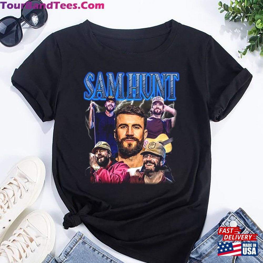 Vintage Sam Hunt Bootleg Shirt Locked Up Tour Tshirt Fan Gift T-Shirt Classic 29Uf093189 – Utopia Fashion