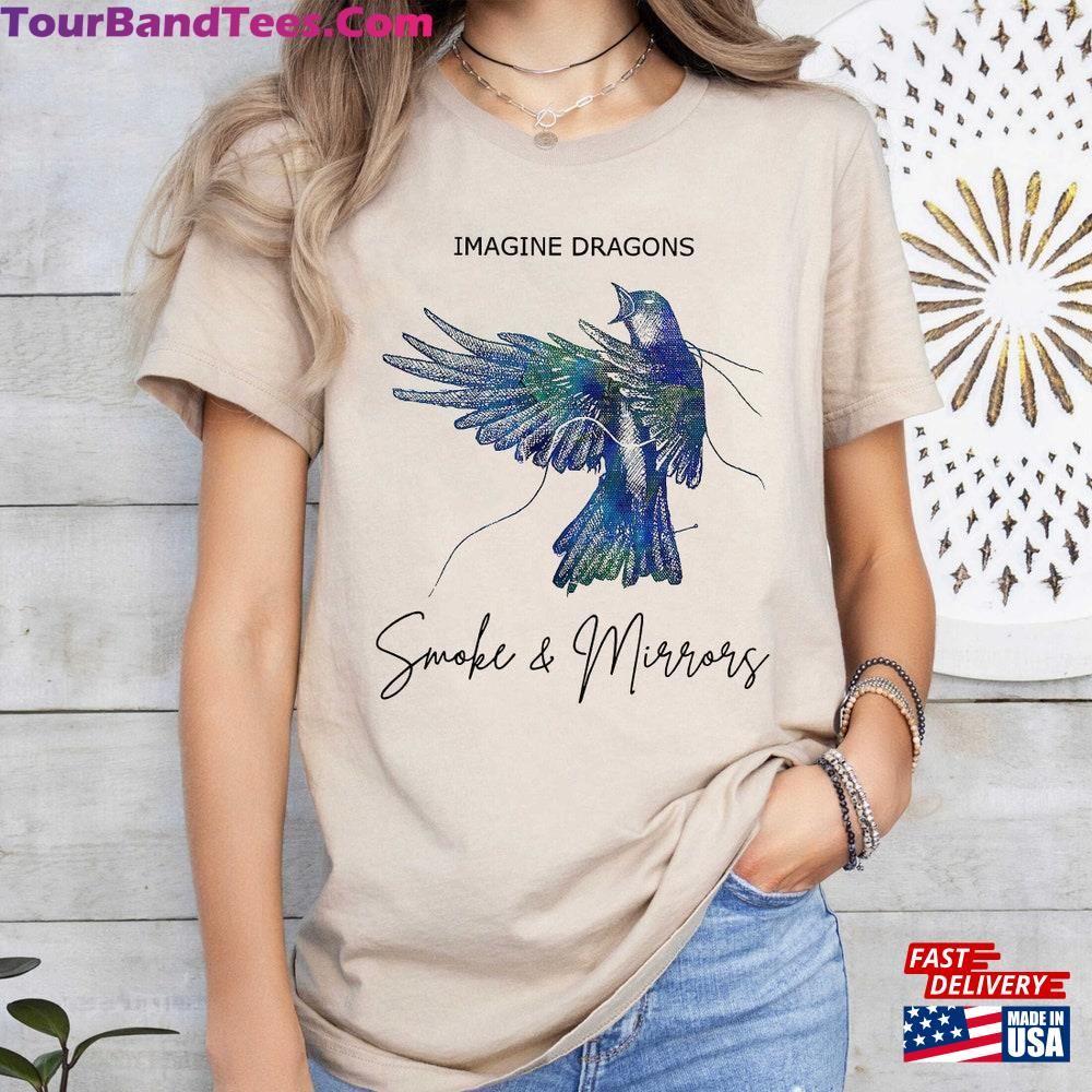 Vintage Smoke And Mirror Imagine Dragons Shirt Bird T-Shirt Tour Merch Classic Hoodie 29Uf101374 – Utopia Fashion