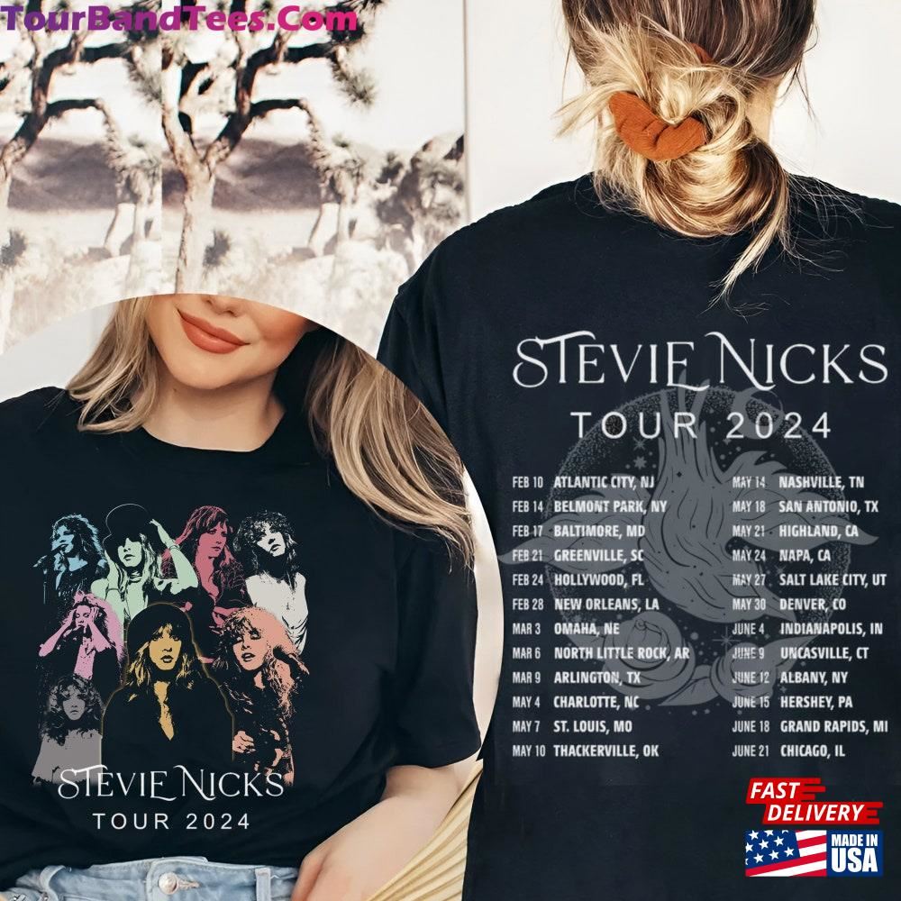 Vintage Stevie Nicks Tour Shirt Live On Graphic Classic Unisex 29Uf096941 – Utopia Fashion