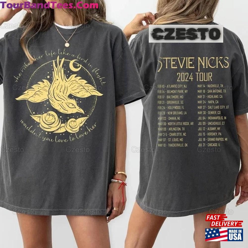 Vintage Stevie Nicks Tour Shirt Classic Unisex 29Uf096971 – Utopia Fashion