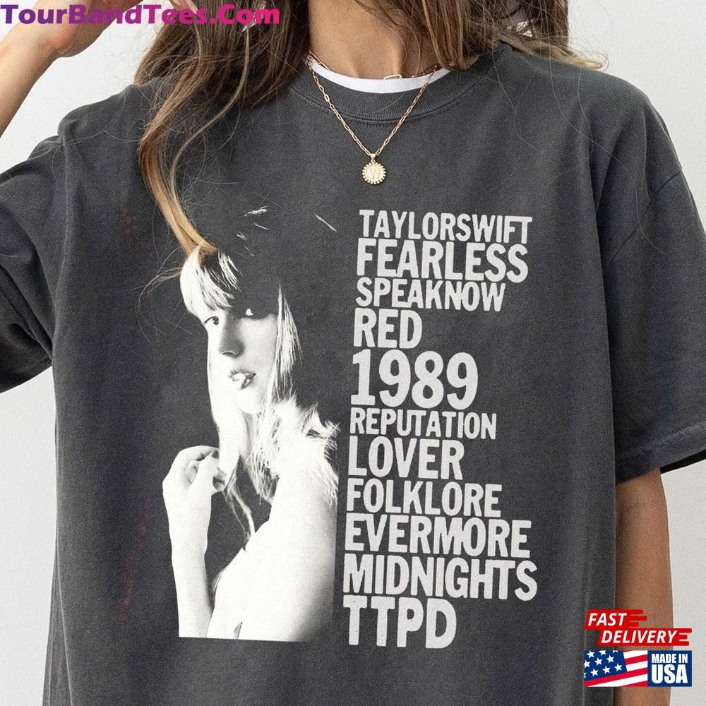 Vintage Taylor S Album Eras Toury Shirt Tour T-Shirt Swift Hoodie Sweatshirt 29Uf098027 – Utopia Fashion