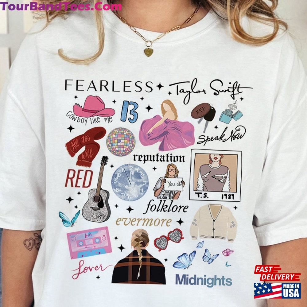 Vintage The Eras Tour Swiftie Albums Shirt T-Shirt Taylor Swift Classic Unisex 29Uf092809 – Utopia Fashion