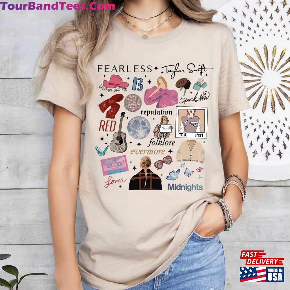 Vintage The Eras Tour Swiftie Albums Shirt T-Shirt Taylor Swift Classic Unisex 29Uf092809 – Utopia Fashion