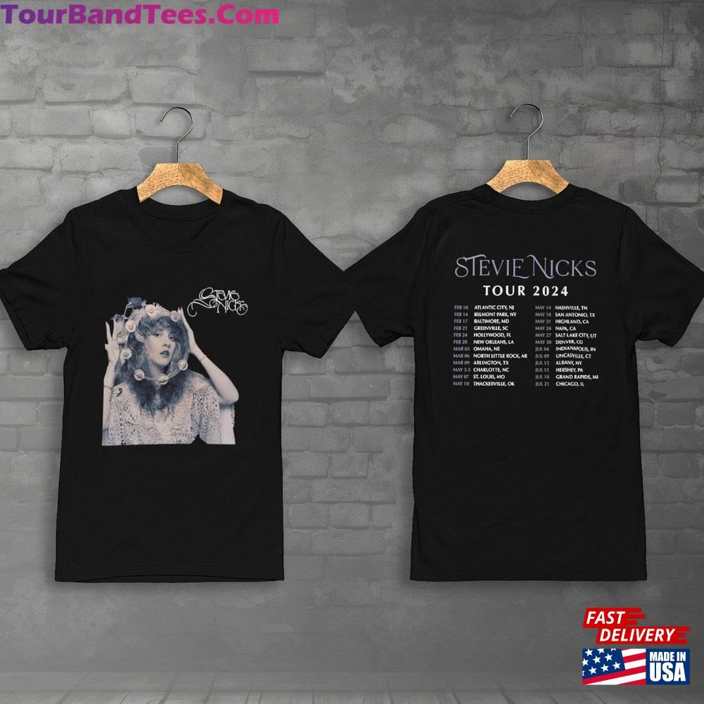 Vtg Live In Concert Tour Stevie Nicks Unisex T-Shirt Classic Hoodie 29Uf110950 – Utopia Fashion