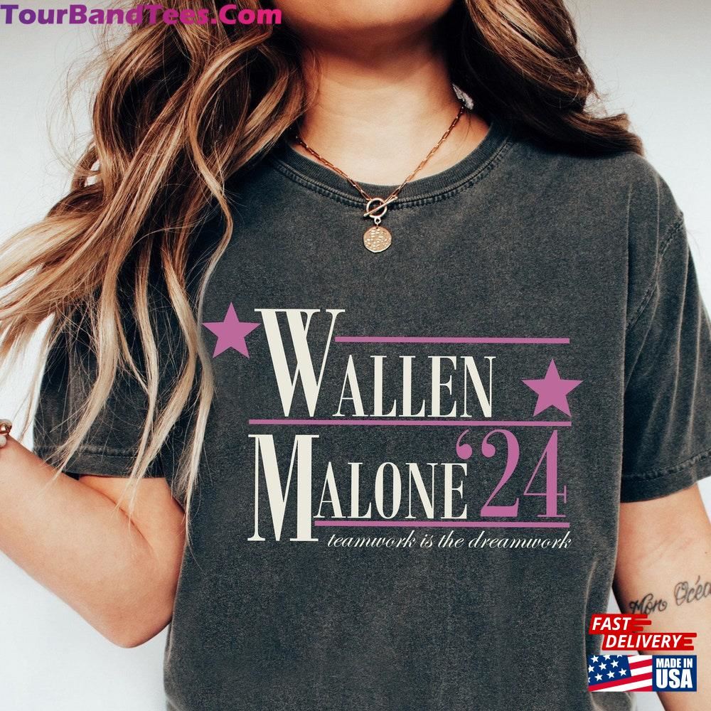 Wallen Malone For President Shirt Funny Election Graphic Sweatshirt Concert Music T-Shirt Classic Unisex 29Uf112597 – Utopia Fashion