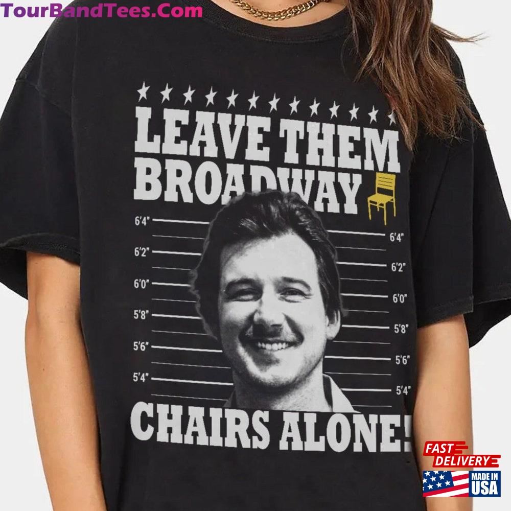 Wallen Mugshot Shirt Merch Broadway Chairs Alone Hoodie Classic 29Uf116811 – Utopia Fashion